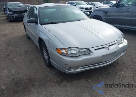 2001 Chevrolet Monte Carlo Ls from USA, damaged, VIN 2G1WW12E719359711